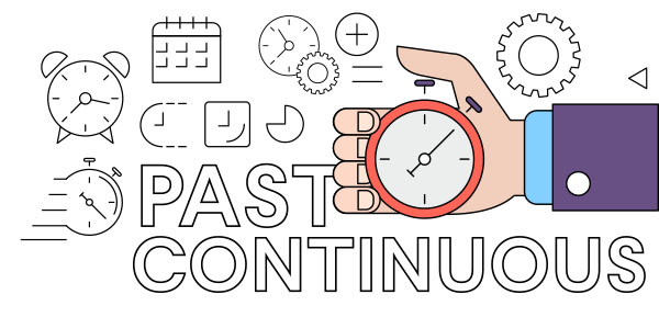 Past continuous with Examples
